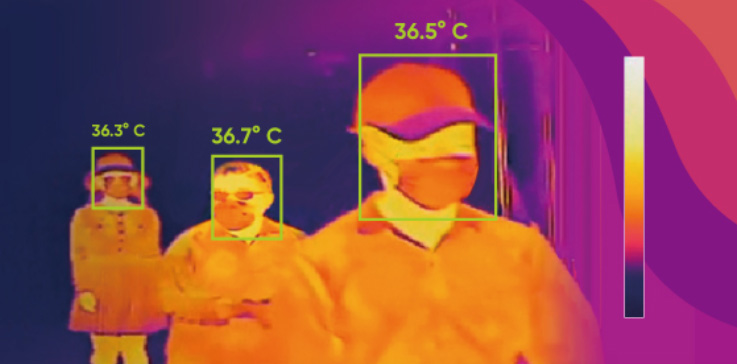 Termokamera na meranie teploty udskho tela