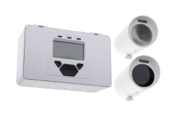 Fireray 3000 � konven�n� line�rny dymov� hl�si�, riadiaca jednotka, TX � RX, dosah max. 12